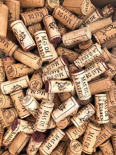 Les bouchons du Mas de la Barben